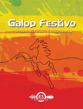 Galop Festivo Concert Band sheet music cover